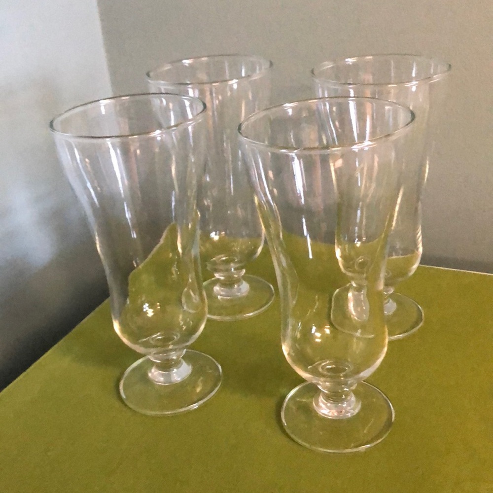 Set of four Parfait  glasses